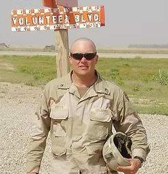 Monty Fritts in the United States Army